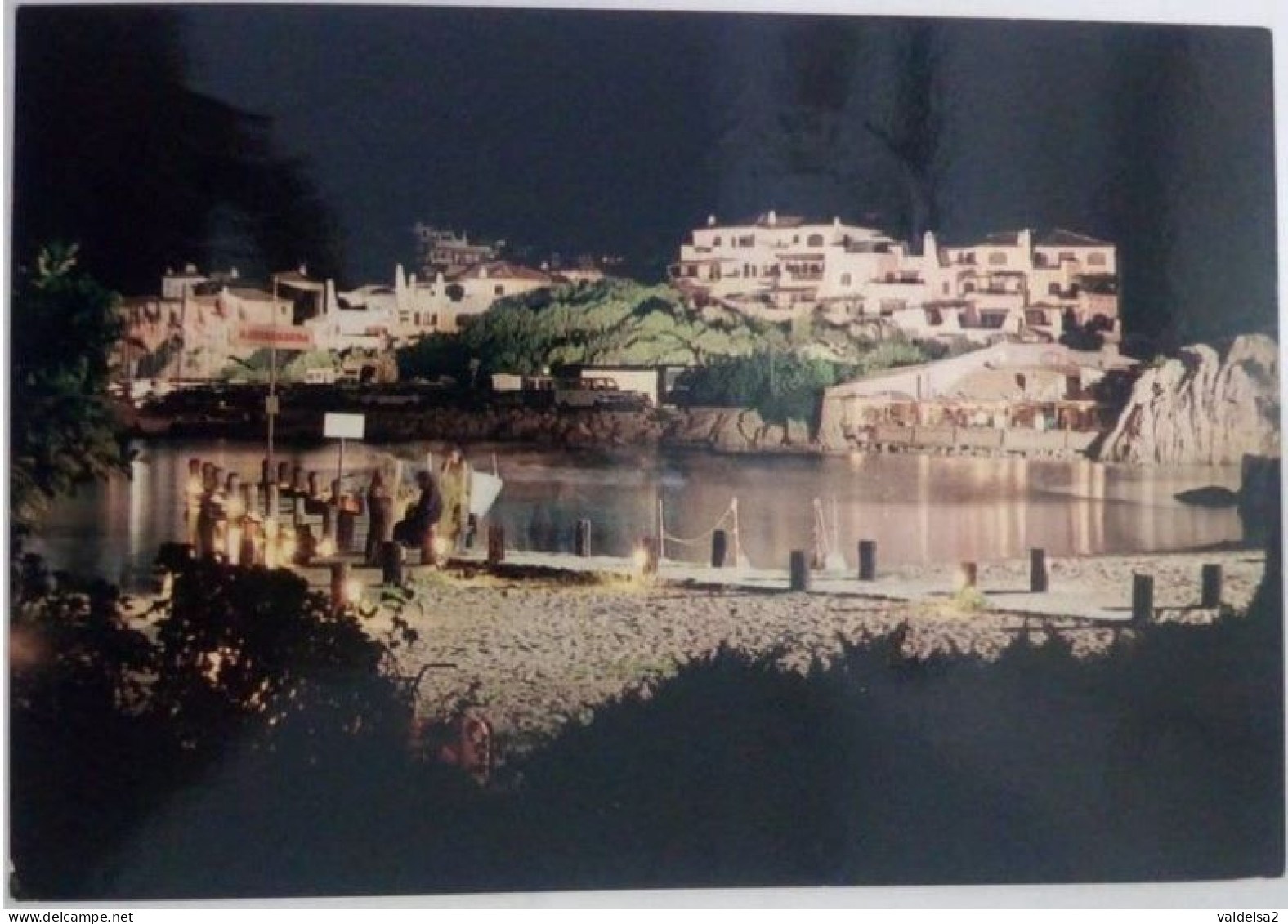 PORTO CERVO - ARZACHENA - COSTA SMERALDA - OLBIA TEMPIO - PANORAMA NOTTURNO - 1981 - Olbia