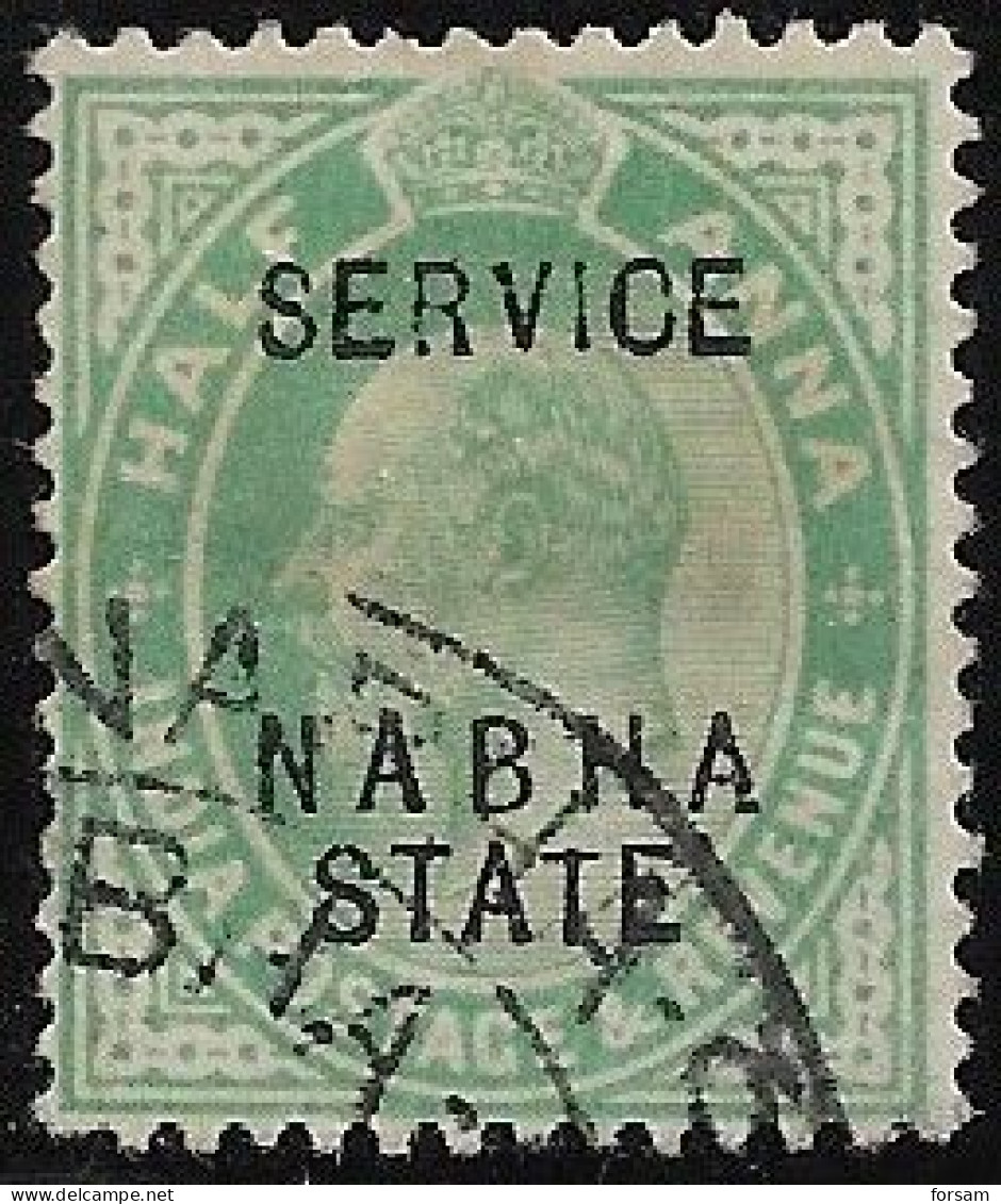 INDIA (NABHA)..1903..Michel # 17...used. - Nabha