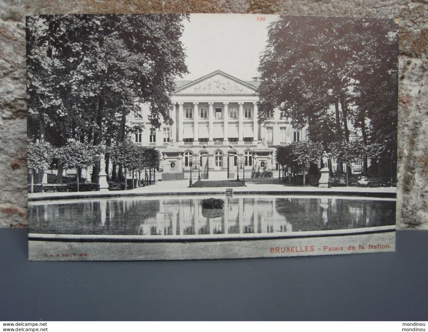 Cpa  BRUXELLES  Palais De, La Nation, Carte Non écrite, Belle Carte. Précurseur - Berühmte Personen