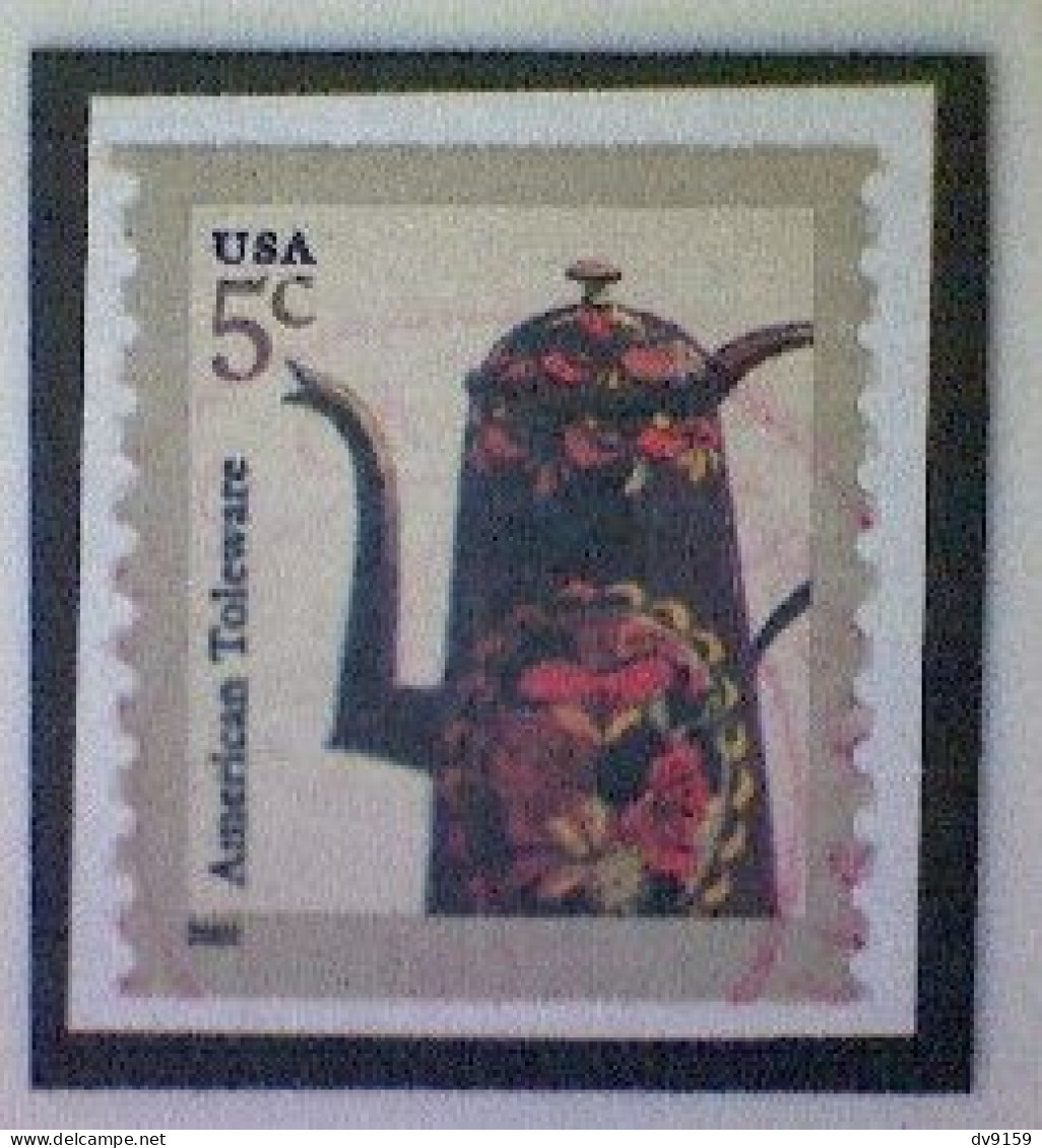 United States, Scott #3612, Used(o), 2002, American Design: Toleware, 5¢, Multicolored - Gebruikt