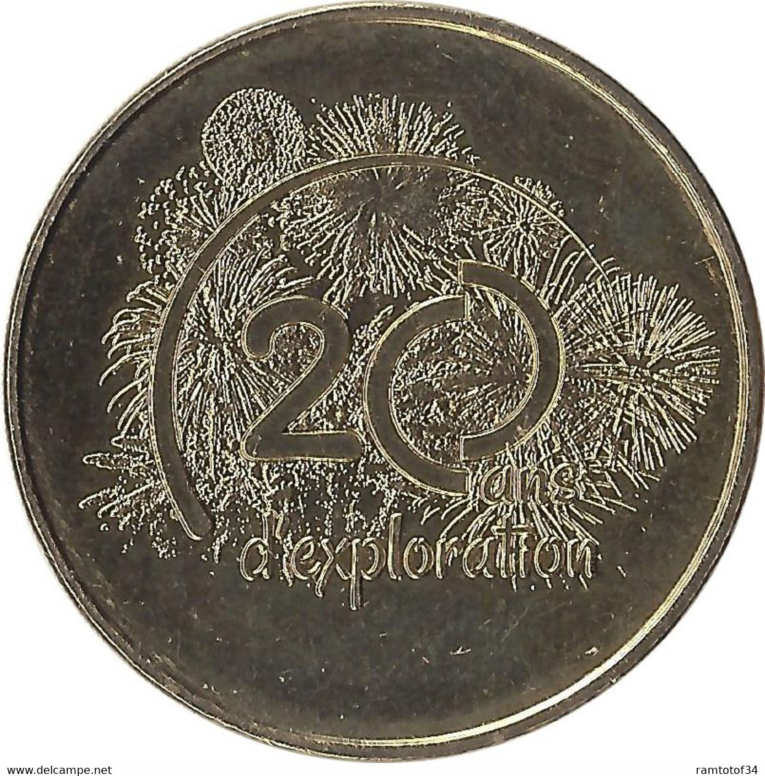 2022 MDP216 - SAINT-OURS -LES-ROCHES - Vulcania 19 (20 Ans D'exploration) / MONNAIE DE PARIS - 2022