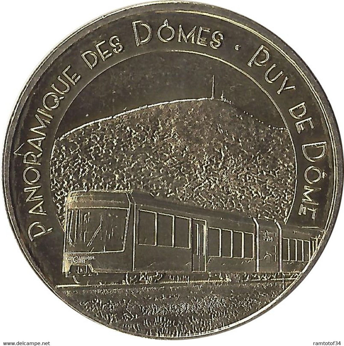 2022 MDP115 - ORCINES - Panoramique Des Dômes 14 (Puy De Dôme) / MONNAIE DE PARIS - 2022