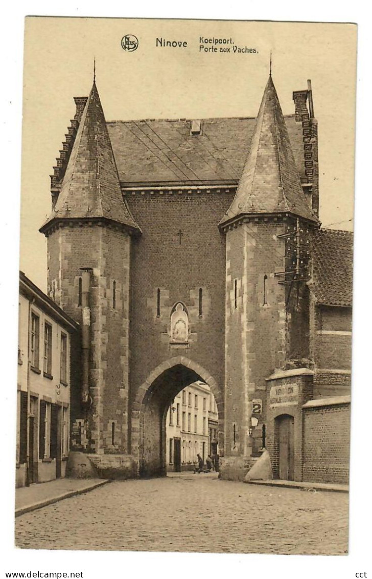 Ninove   Koeipoort   Porte Aux Vaches - Ninove