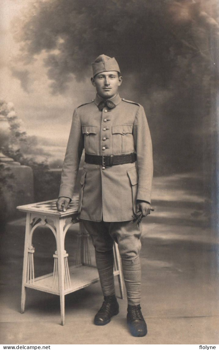 Militaria - Carte Photo - Soldat Militaire Du 107ème Régiment D'infanterie - Photographe CARDOT à Belfort - Weltkrieg 1914-18