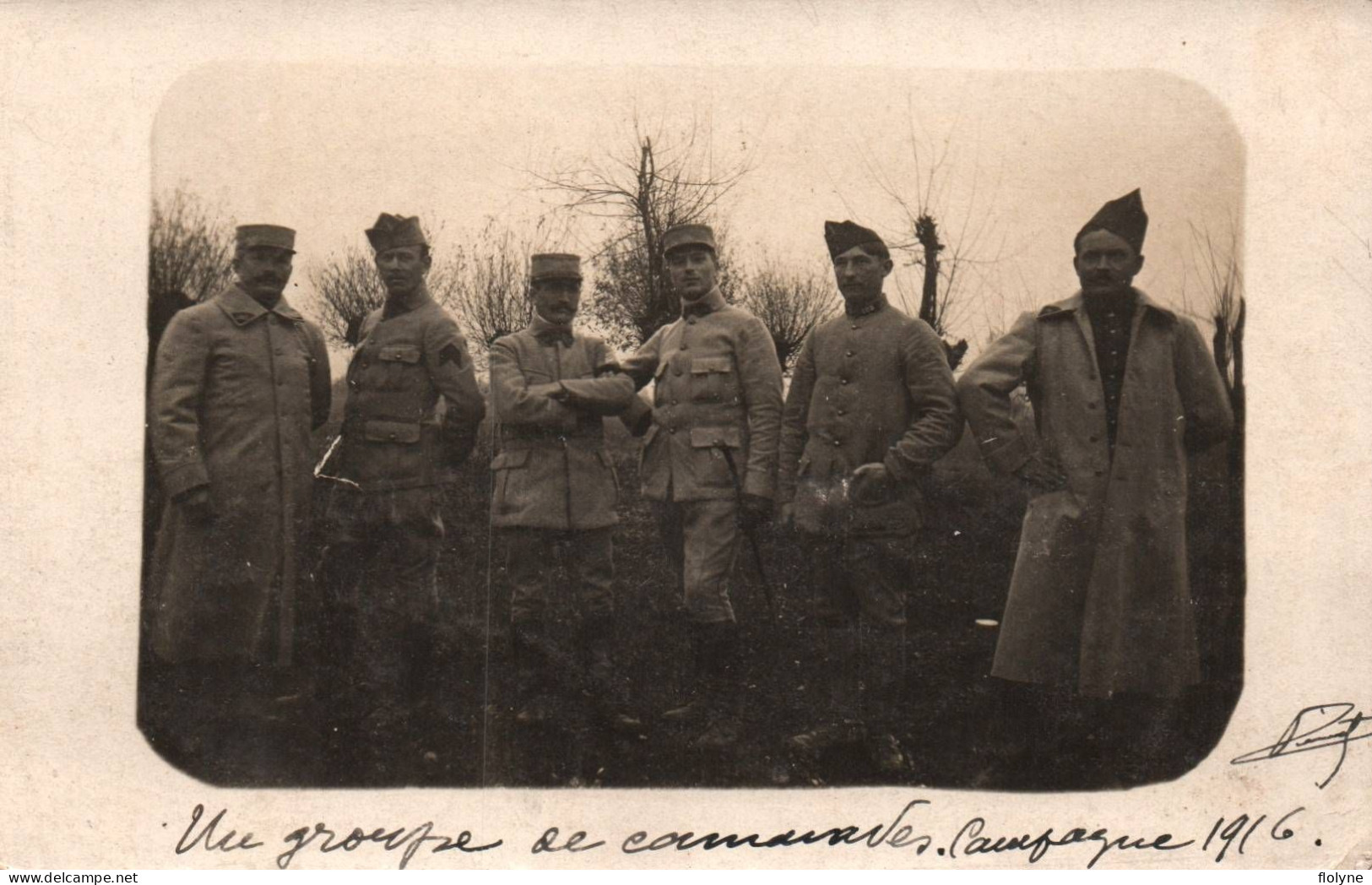 Militaria - Carte Photo - Soldats Militaires Pendant La Campagne De 1916 - Ww1 Guerre 1914 1918 - Weltkrieg 1914-18