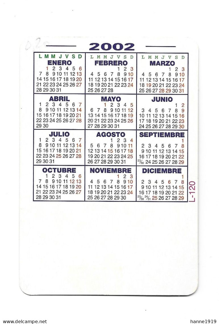 Calendrier 2002 Kalender Calendar Htje - Petit Format : 2001-...