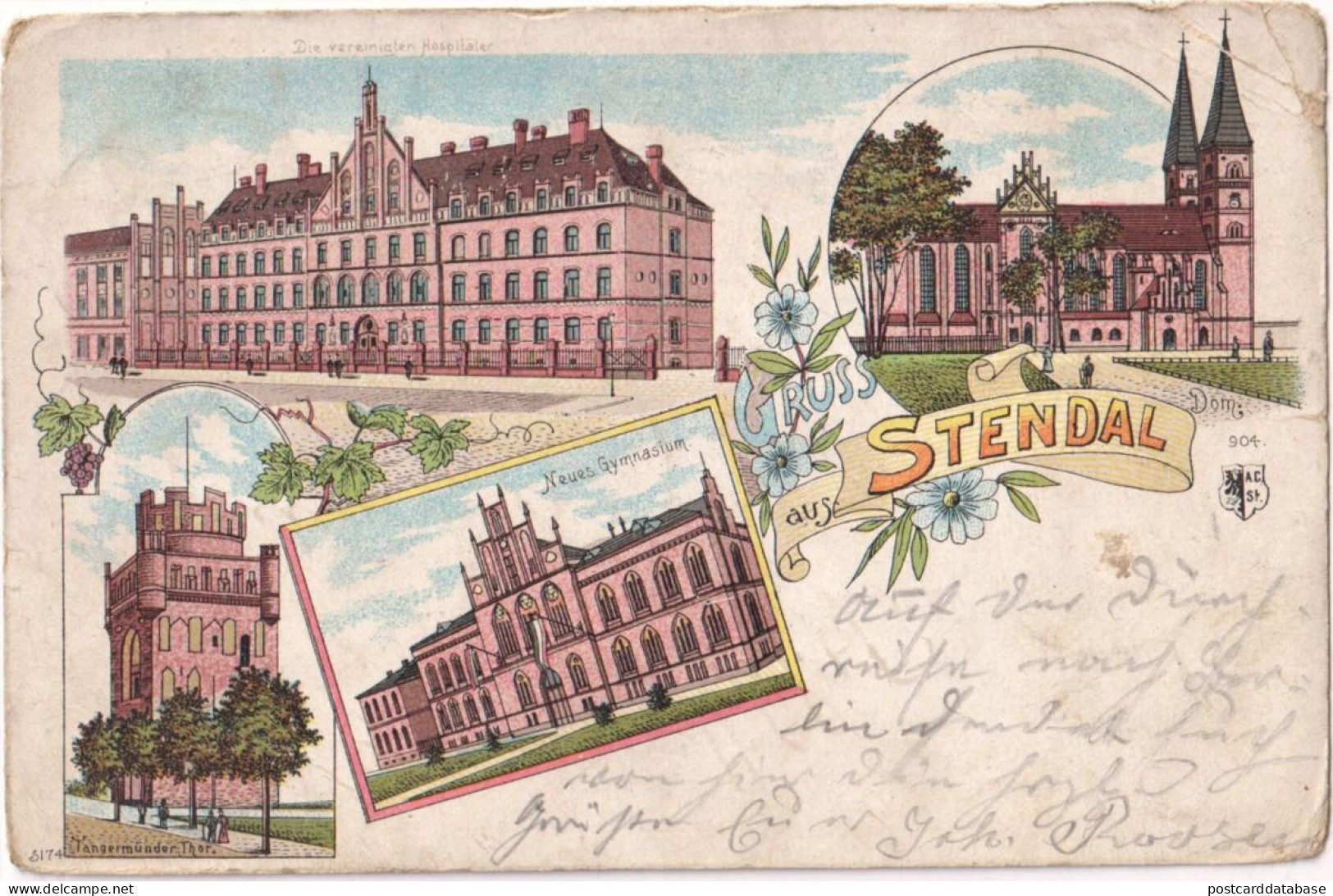 Gruss Aus Stendal - & Litho - Stendal