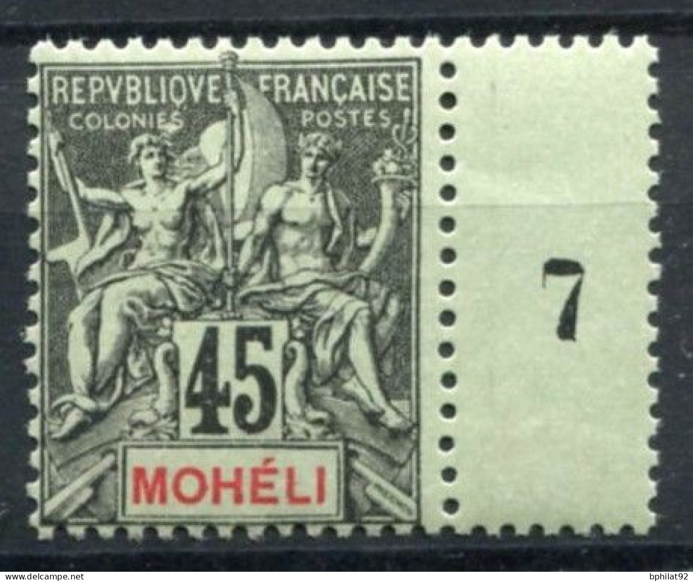 !!! MOHELI, N°11 NEUF ** - Unused Stamps