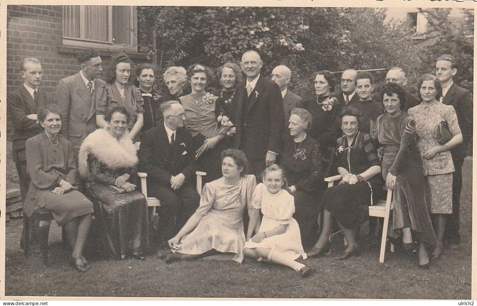 AK Foto Silberne Hochzeit - Münster 1947  (64894) - Noces