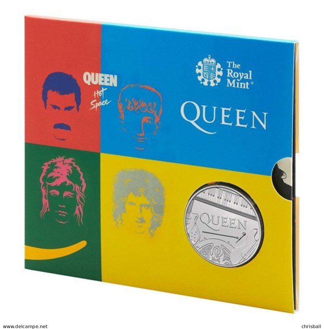 Great Britain UK £5 Five Pound Coin Queen - 2020 Royal Mint Pack - 5 Pond