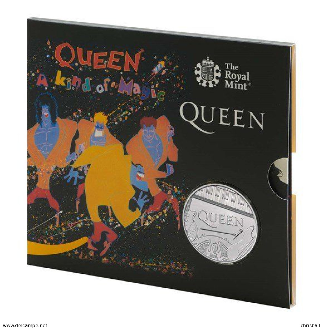 Great Britain UK £5 Five Pound Coin Queen - 2020 Royal Mint Pack - 5 Pond