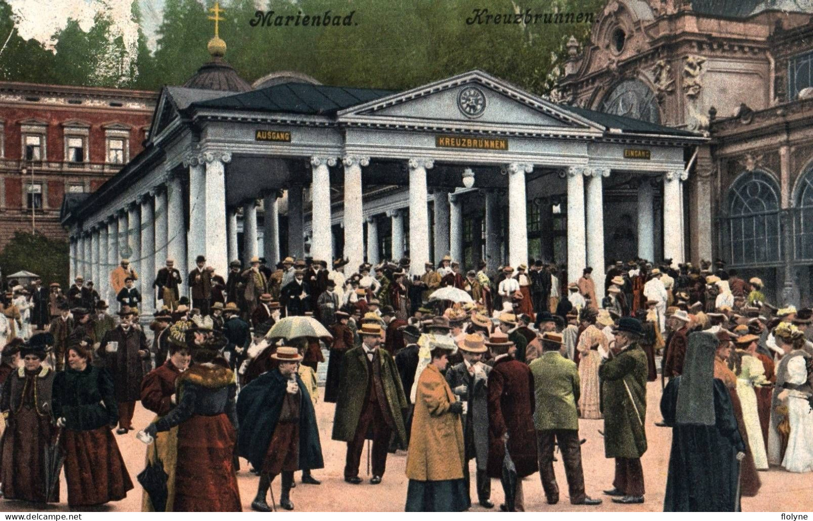 Marienbad - Kreuzbrunnen - Place - Tchequie République Tchèque - Tschechische Republik