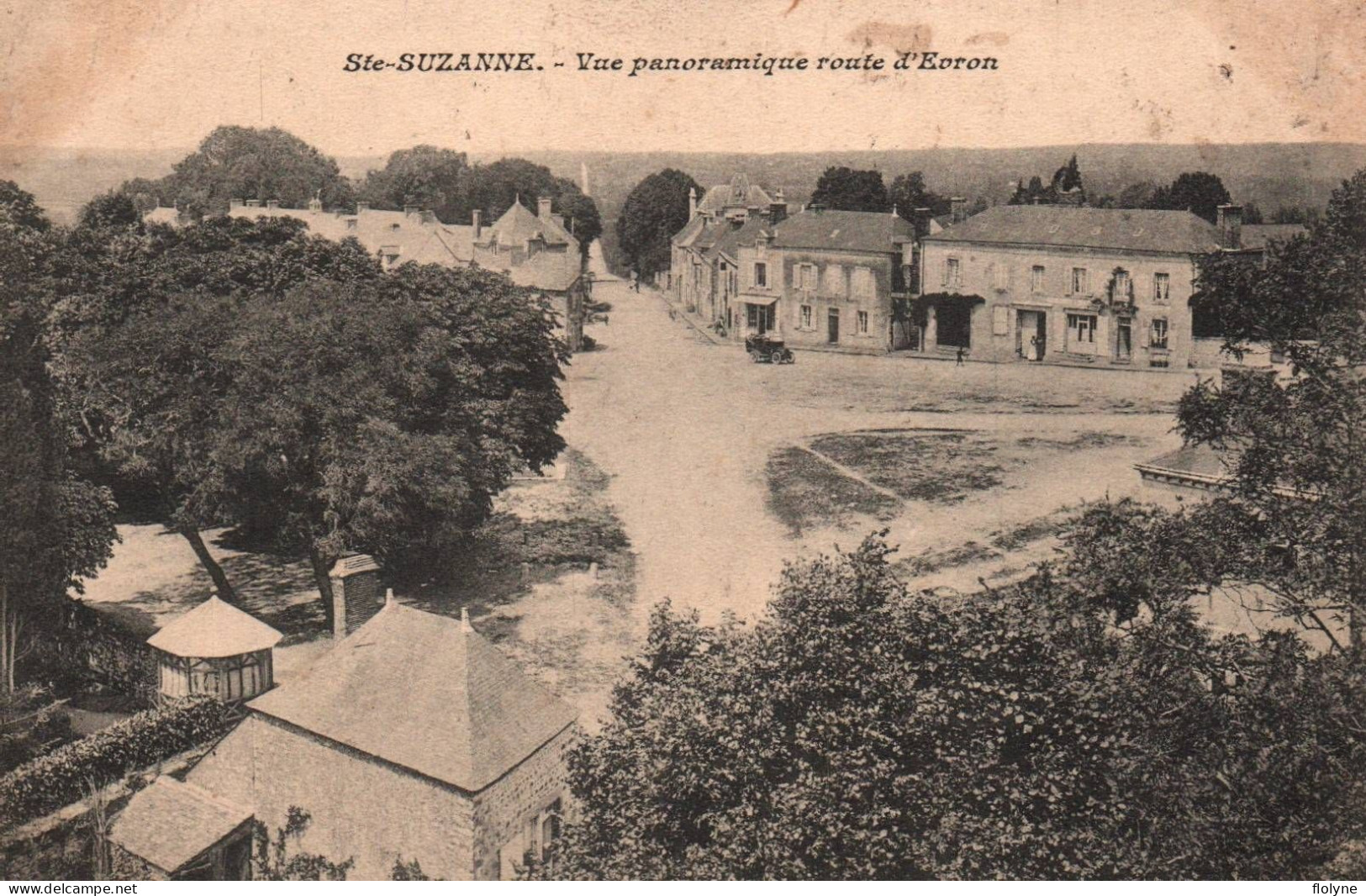 Sainte Suzanne - Vue Panoramique Route D'évron - Sainte Suzanne