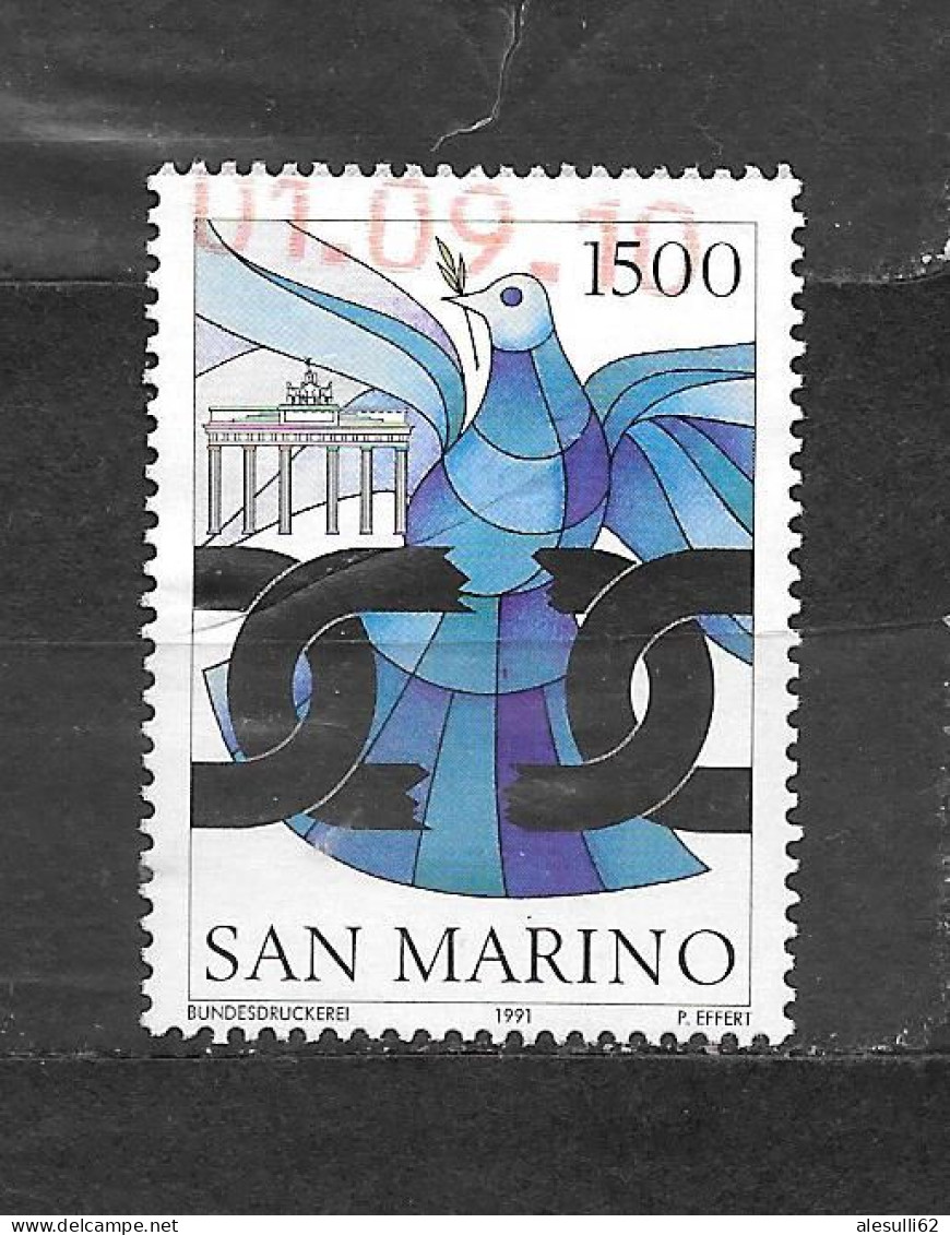 SAN MARINO N. 1328 Anno 1995 - Usados