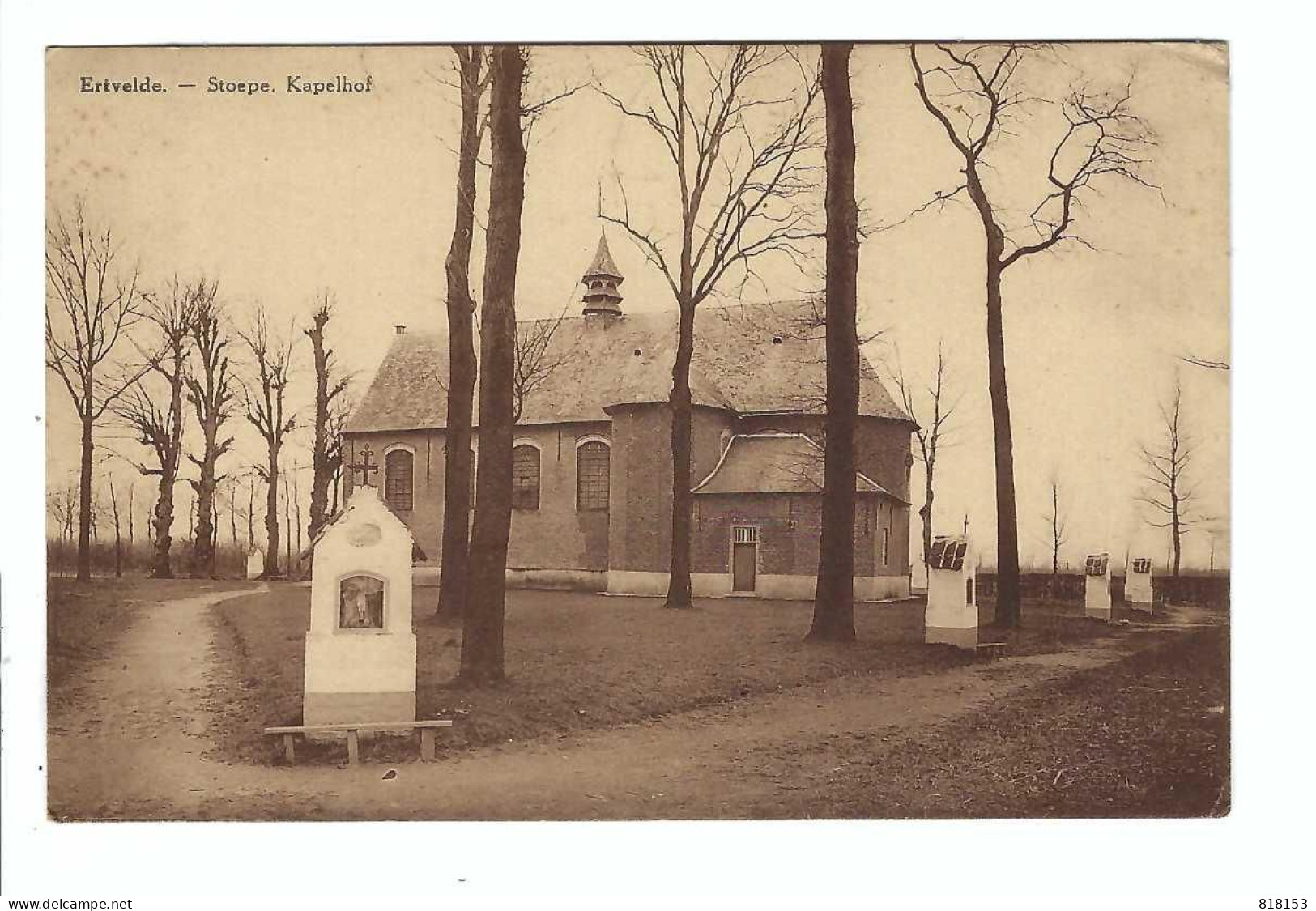 Ertvelde  -  Stoepe.  Kapelhof 1939 - Evergem