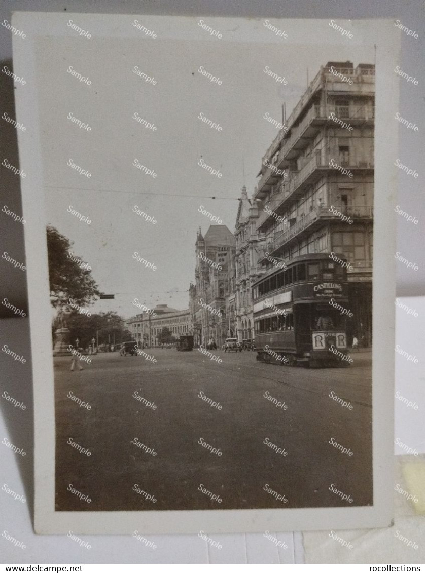 China Or Japan ? Photo To Identify. Advertising CASTILLON'S Cognac Tramways  90x65 Mm. - Asia