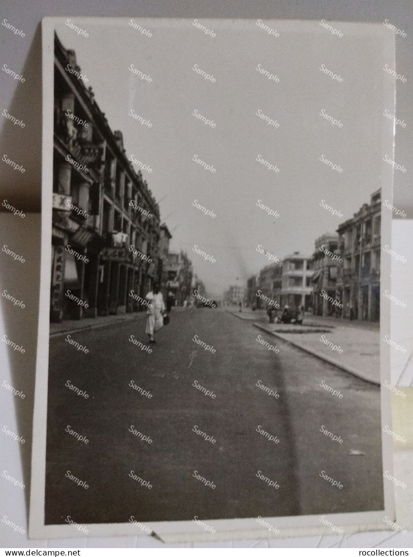 China Photo To Identify. Street Scene.  83x60 Mm. - Asia