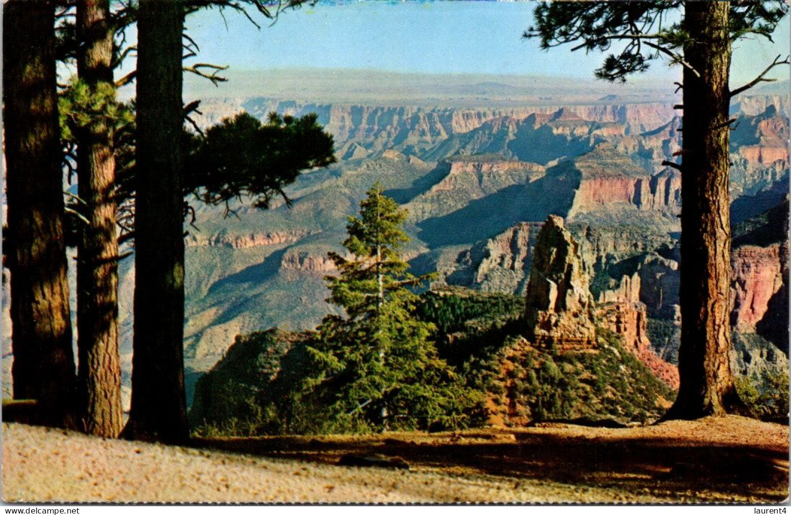 17-7-2023 (2 S 26) USA  (posted To France 1968) Grand Canyon Point Imperial - Grand Canyon