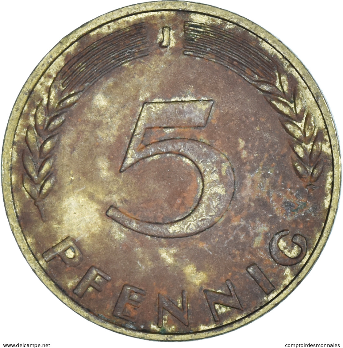 Monnaie, Allemagne, 5 Pfennig, 1967 - 5 Pfennig