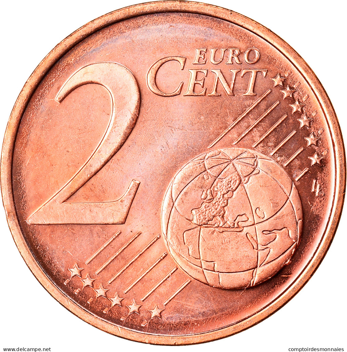 Slovénie, 2 Euro Cent, 2007, FDC, Copper Plated Steel, KM:69 - Slovénie