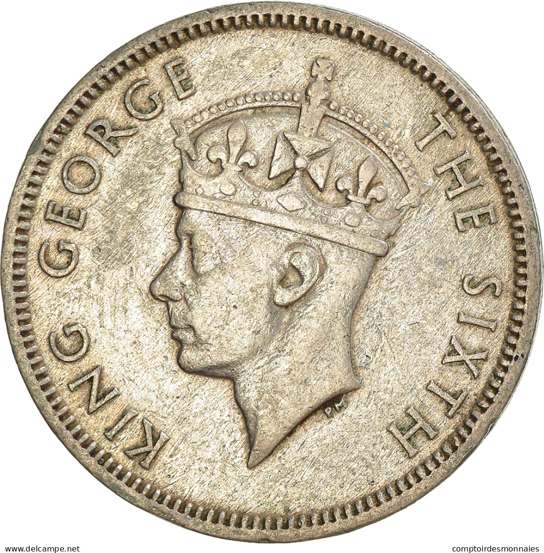 Monnaie, Maurice, 1/2 Rupee, 1950 - Maurice