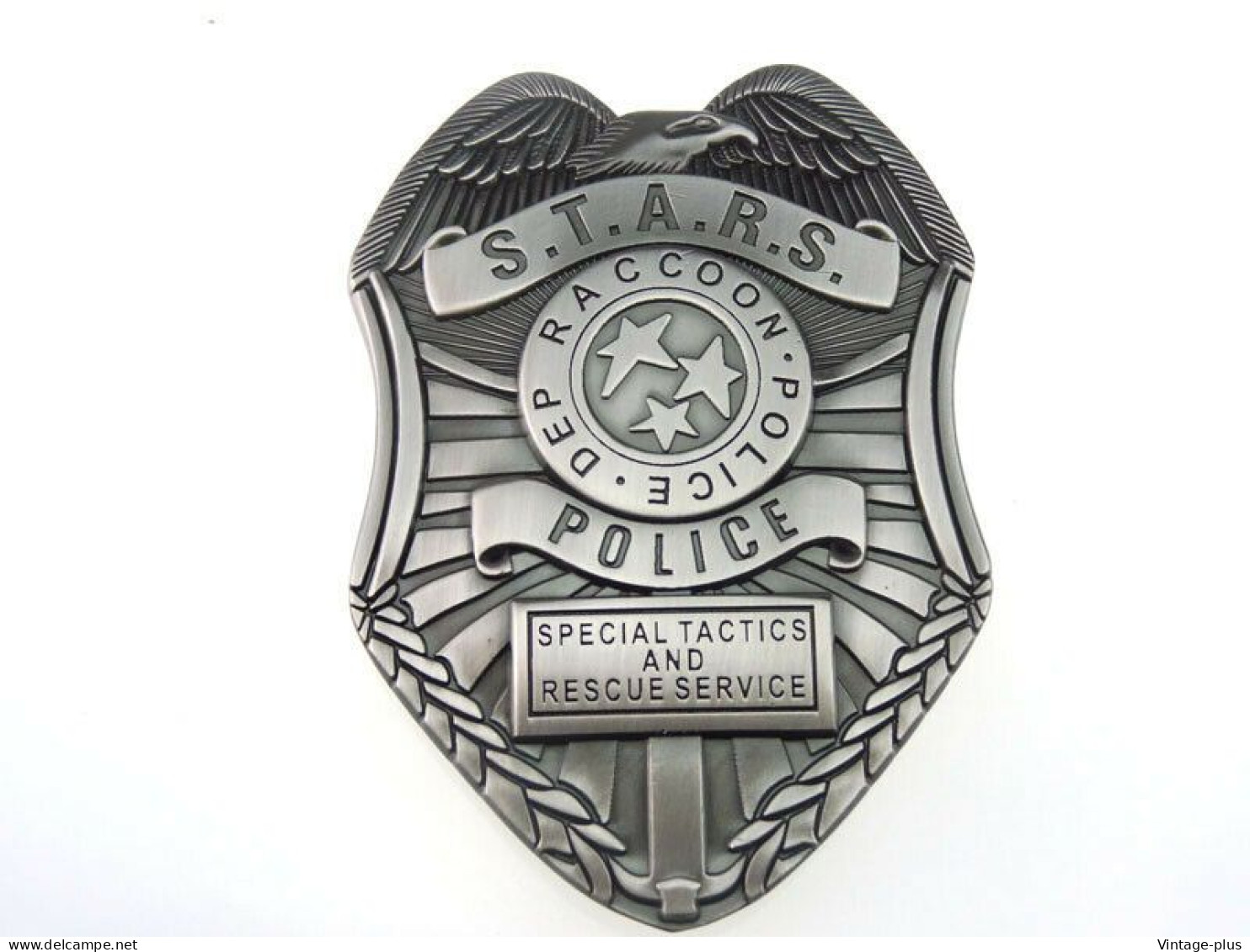 US POLICE BADGE POLIZIA DISTINTIVO SPECIAL AGENT STARS SPECIAL TACTICS AND RESCUE SERVICE - USA - MARON'S CORP