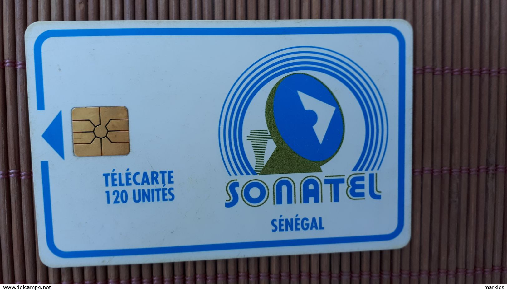 Phonecard Senegal 120 Units  Used Rare - Sénégal