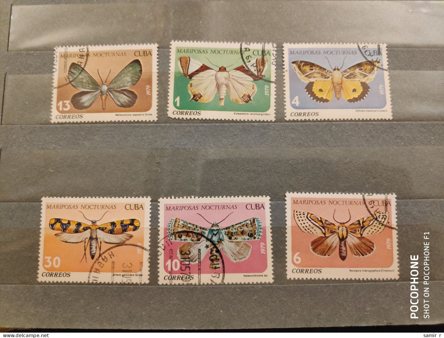 1979 Cuba Butterfly (F17) - Usados