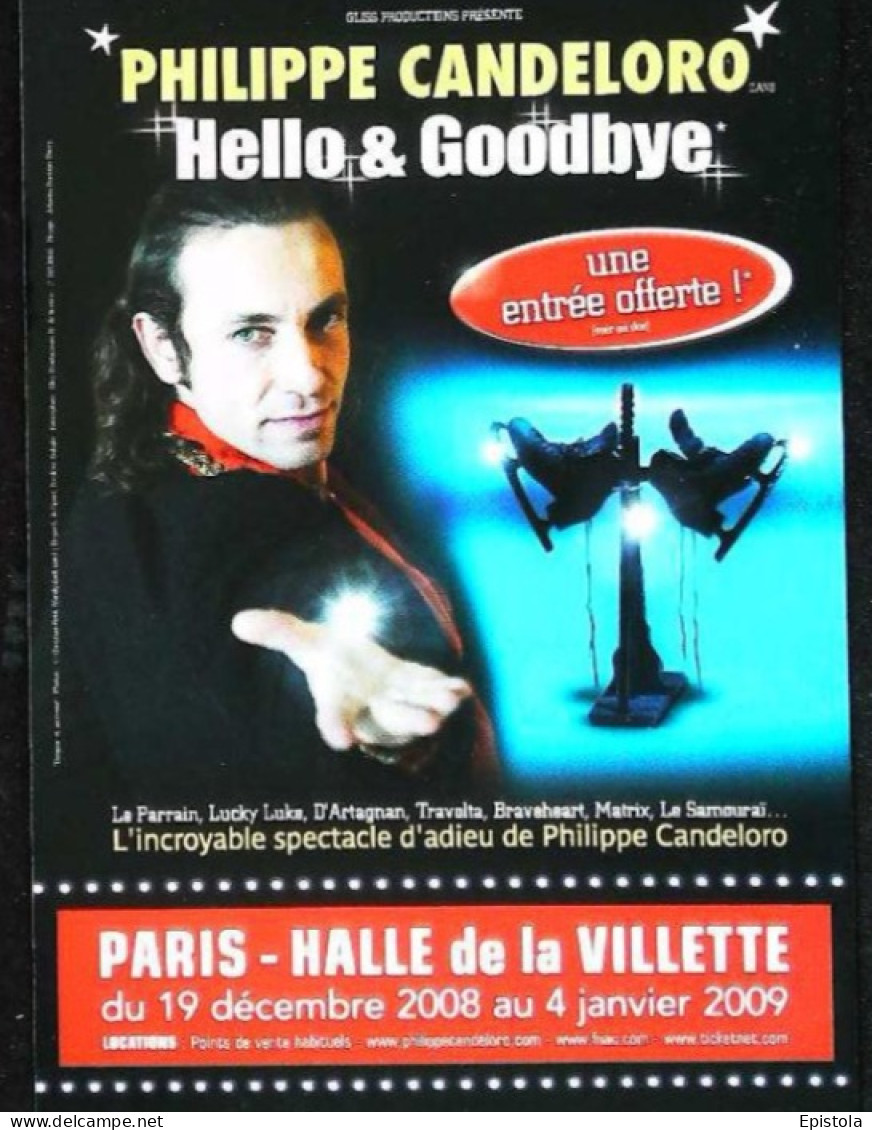 ►  Philippe Candeloro   Hello Et Goodbye 2009  Spectacle D'adieu Patinage Artistique Patins à Glace - Patinage Artistique