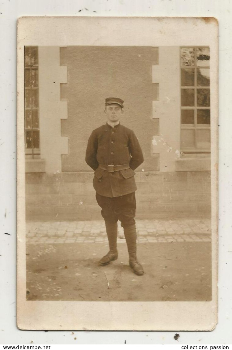 Cp, Carte Photo, Militaria, Militaire, écrite - Personen