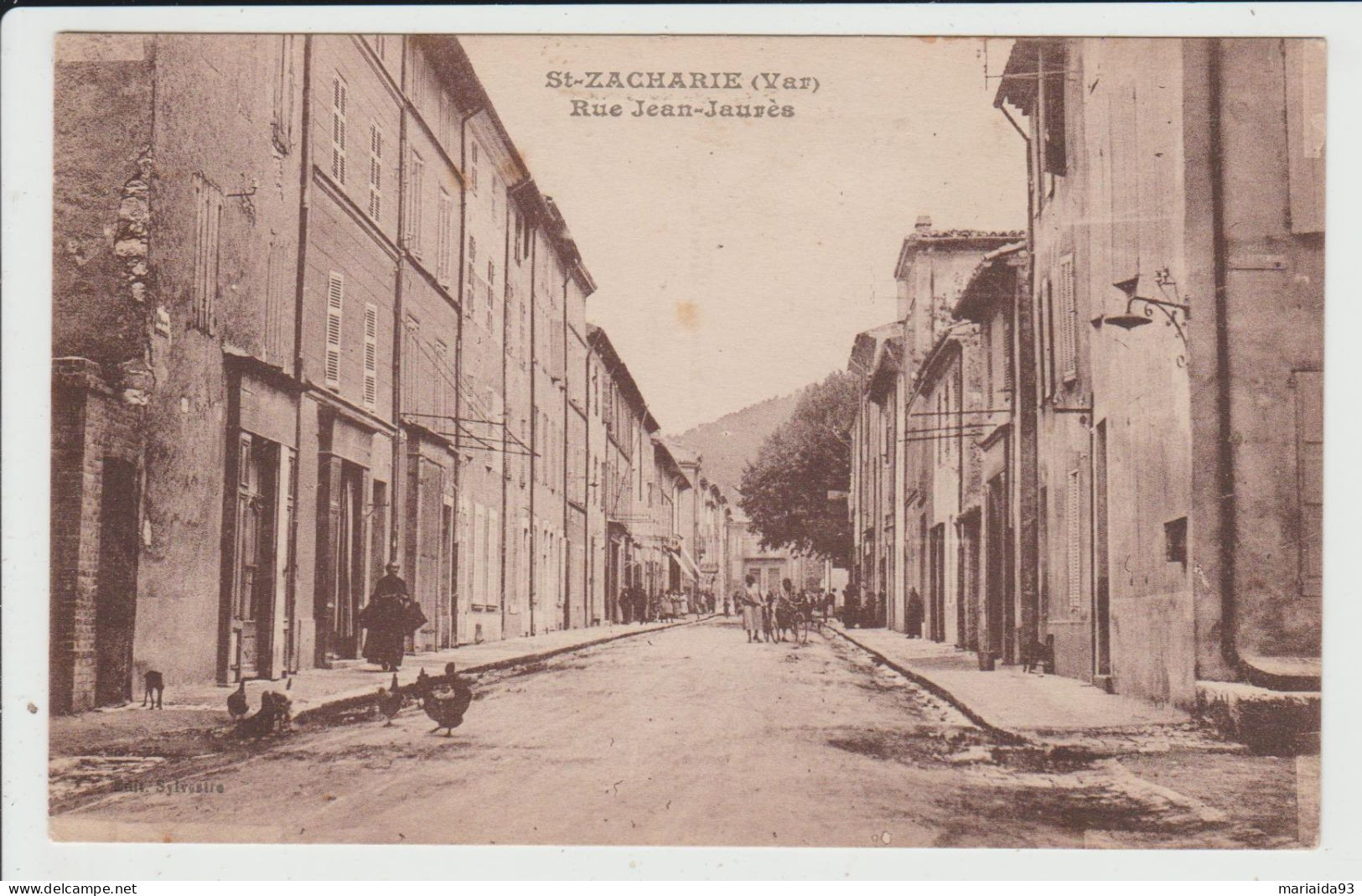 SAINT ZACHARIE - VAR - RUE JEAN JAURES - Saint-Zacharie