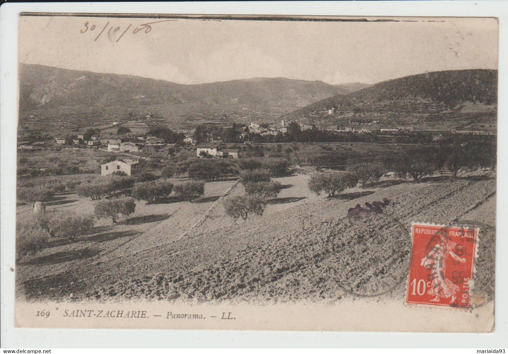 SAINT ZACHARIE - VAR - PANORAMA - Saint-Zacharie