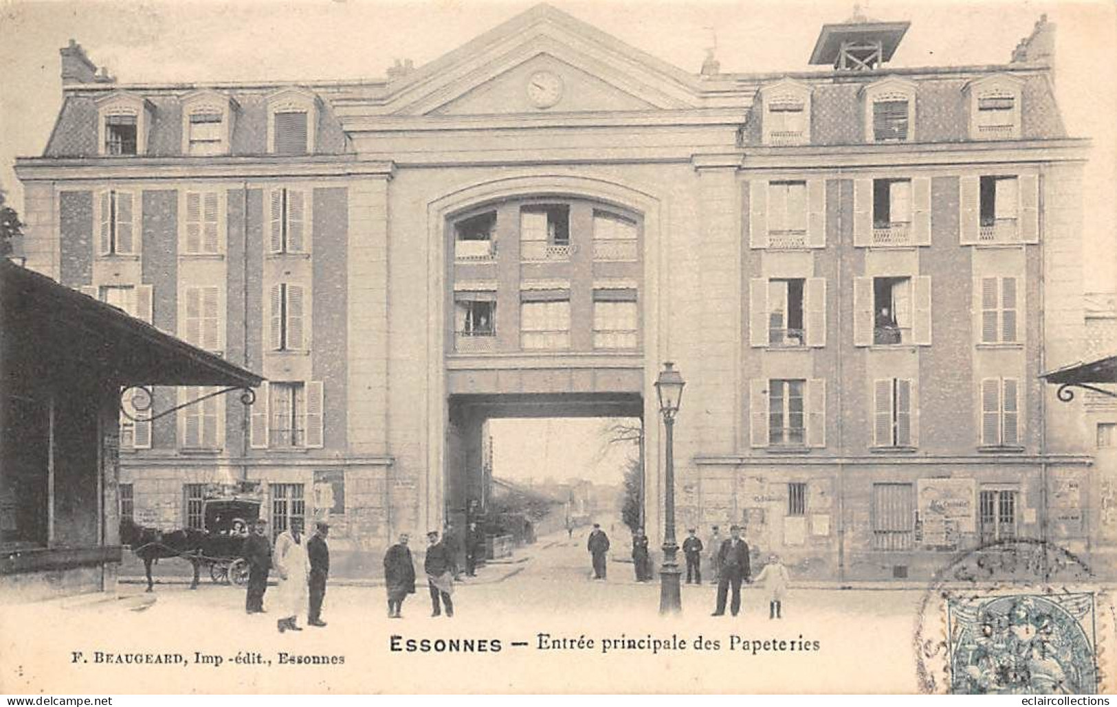 Essonnes         91           Entrée Principale Des Papeteries         (voir Scan) - Essonnes