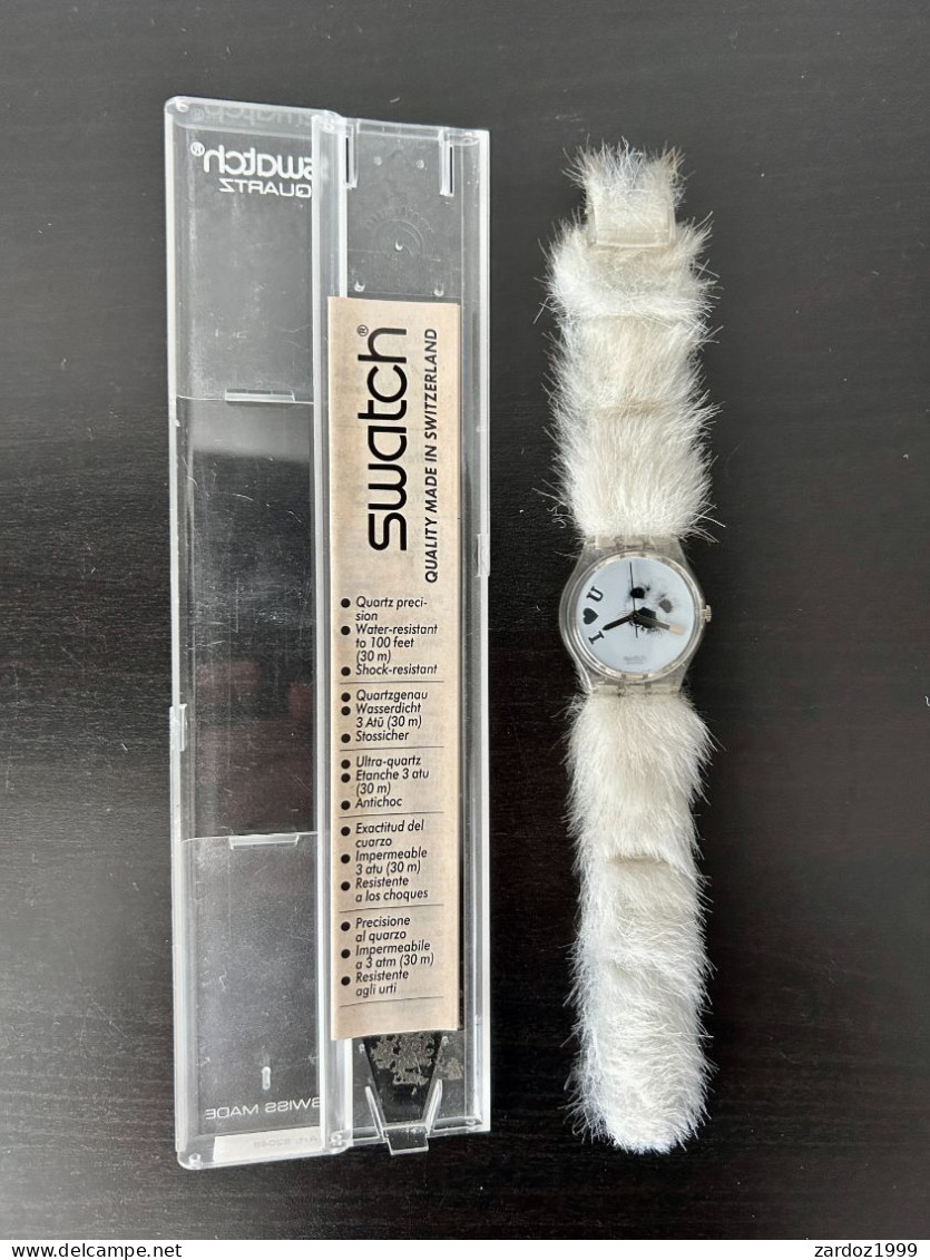 Superbe Swatch Modèle GK202 Baby Seal (1995). - Montres Modernes