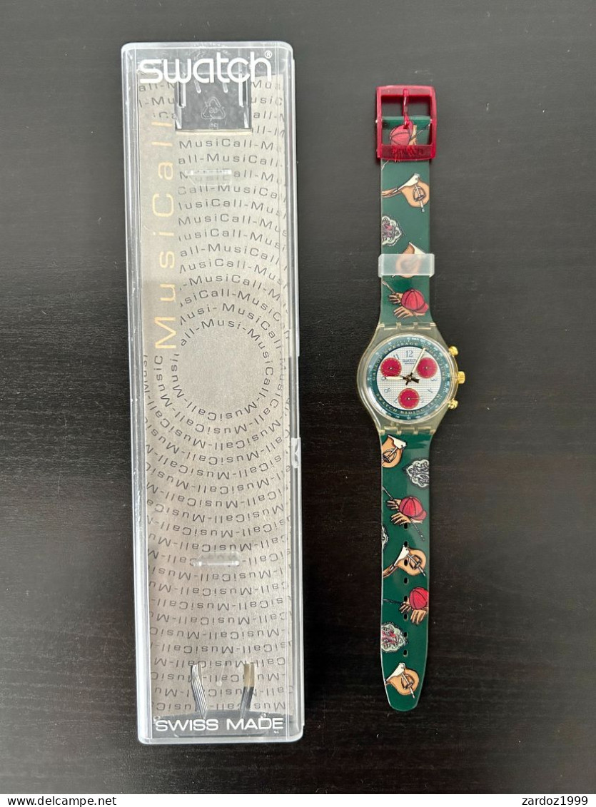 Superbe Swatch Modèle SCK102 'Chrono Riding Star' 1993 - Moderne Uhren