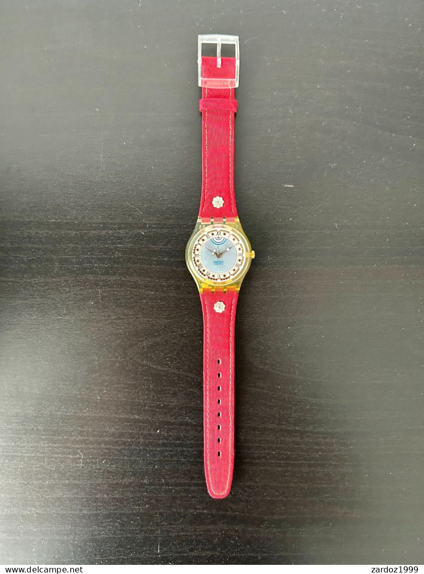 Très Belle Swatch édition Limitée Modèle GZ127 'Roi Soleil' 1993 - Horloge: Modern