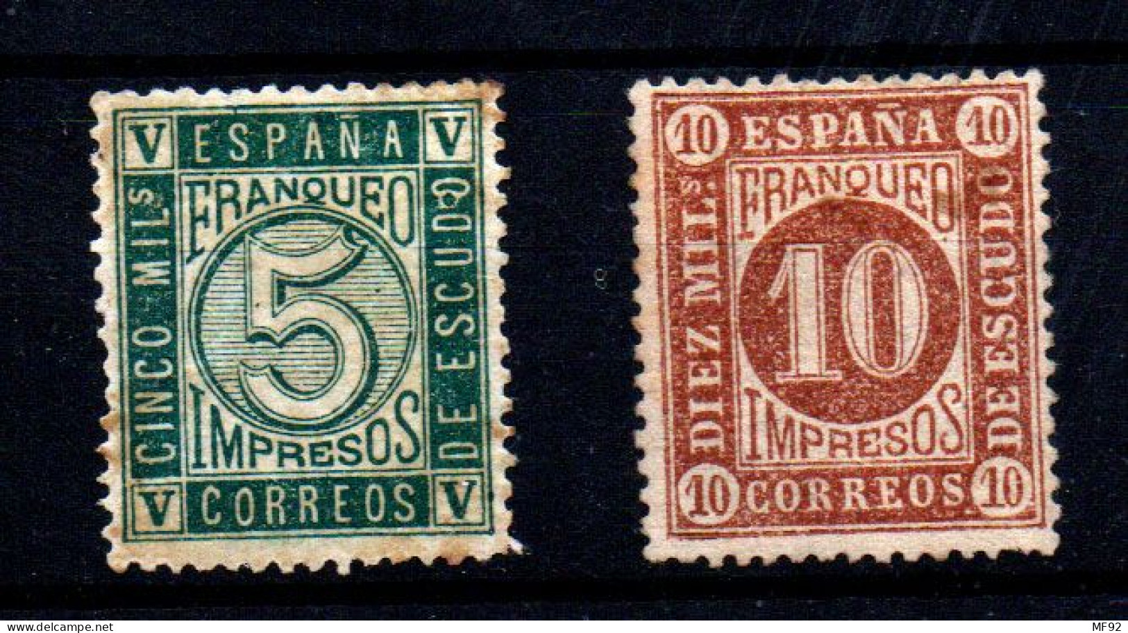 España Nº 93/94. Año 1867 - Nuovi