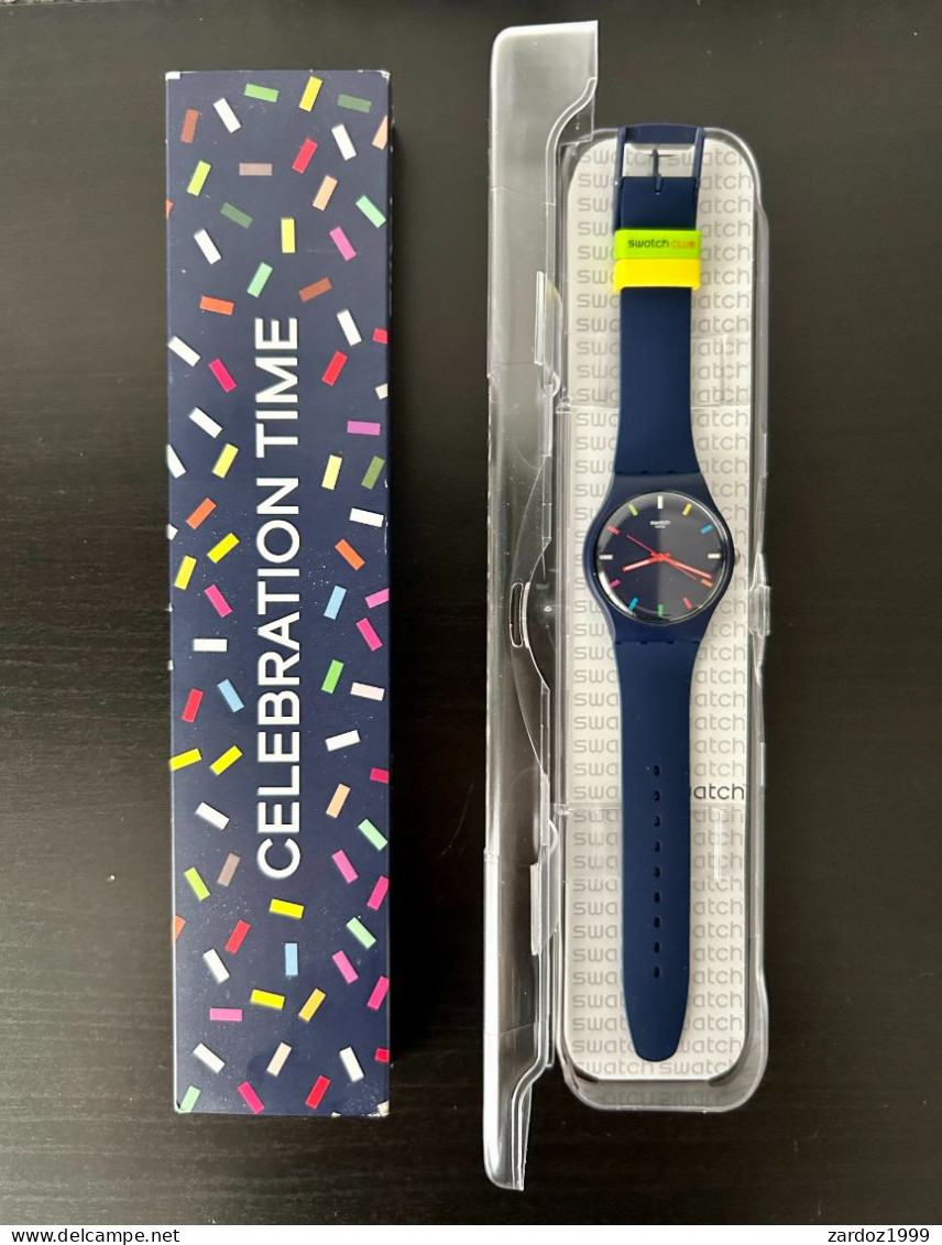 Superbe Montre Swatch Modèle SUOZ261 "Spice It Up" 2017 - Moderne Uhren
