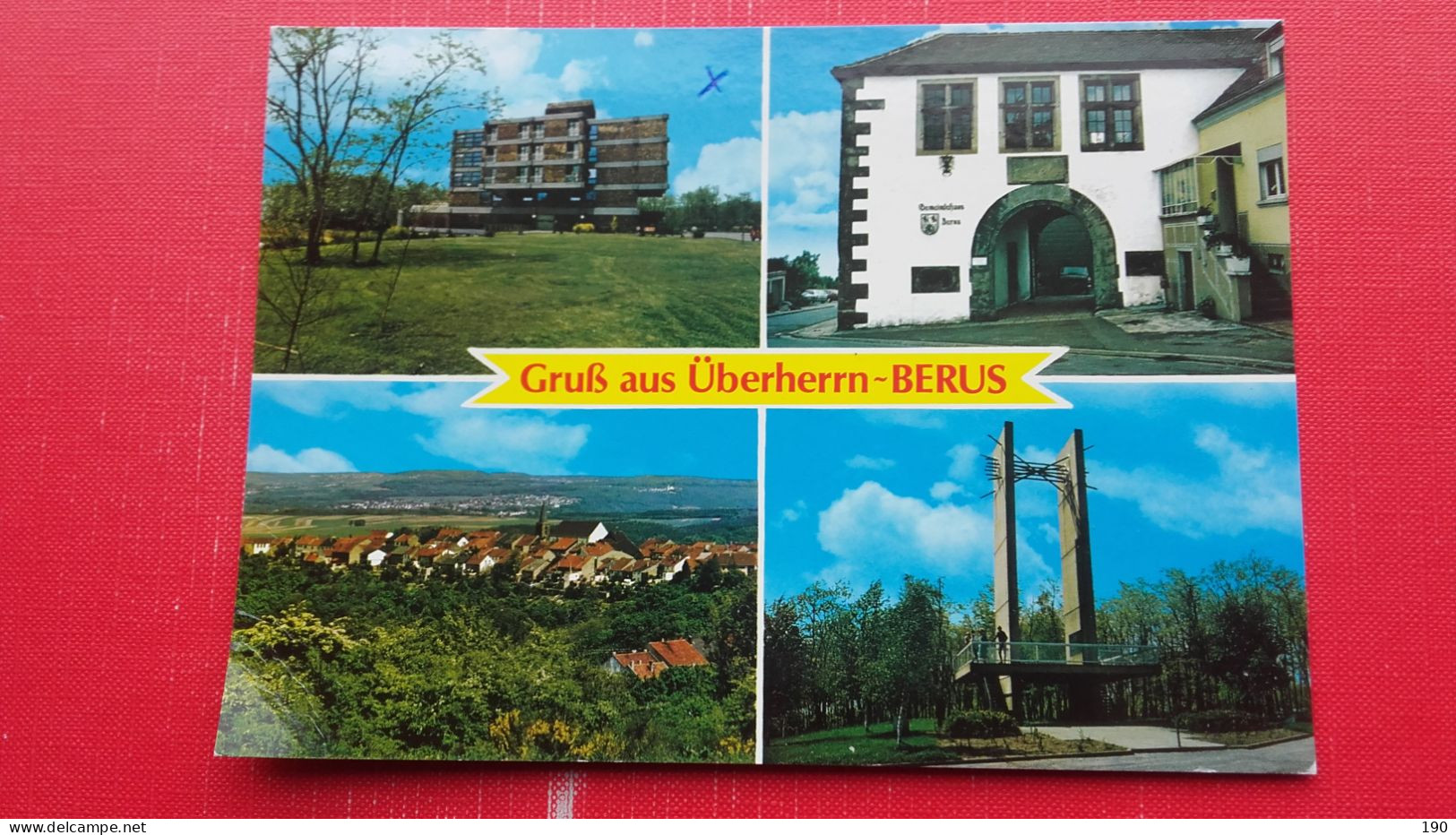 Unbekannt Verzogen.Uberherrn-Berus.Monument - Kreis Saarlouis