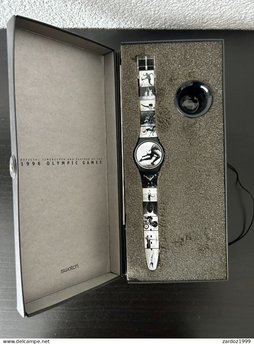 Montre De Collection Swatch Modèle "Olympics Portraits" 1996 - Horloge: Luxe