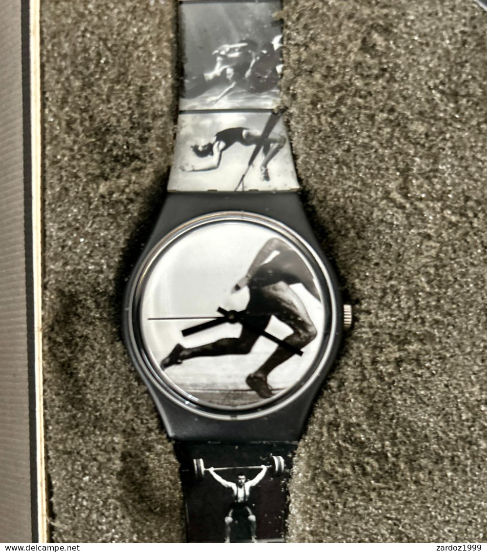 Montre de collection Swatch modèle "Olympics Portraits" 1996