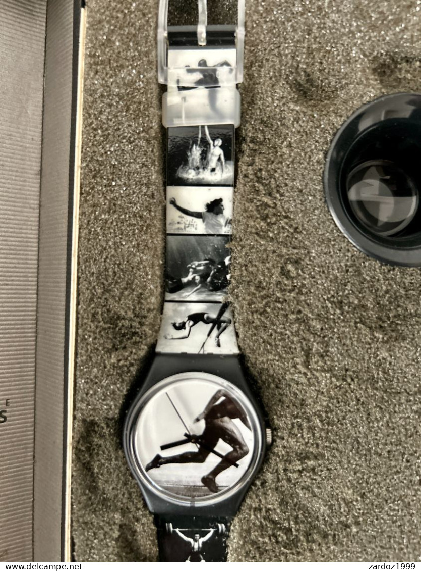 Montre de collection Swatch modèle "Olympics Portraits" 1996