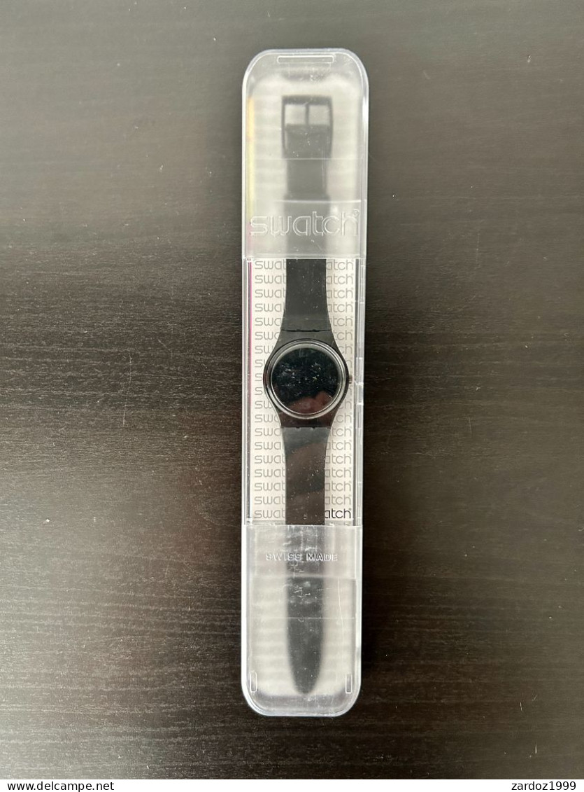 Superbe Swatch Modèle GB144 "After Dark" De 1992 - Relojes Modernos