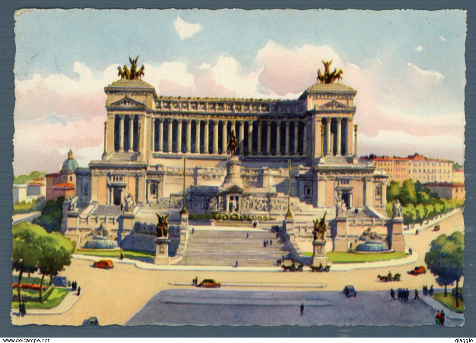 °°° Cartolina - Roma N. 1259 Monumento A Vittorio Emanuele Ii Viaggiata °°° - Altare Della Patria