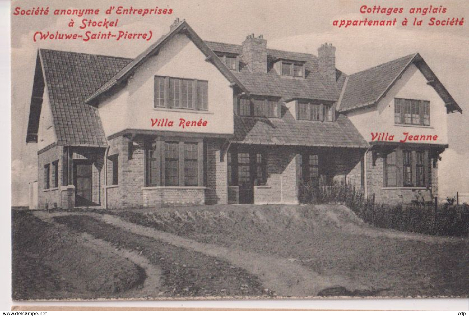 Cpa Woluwé-st-pierre  Cottages - St-Pieters-Woluwe - Woluwe-St-Pierre