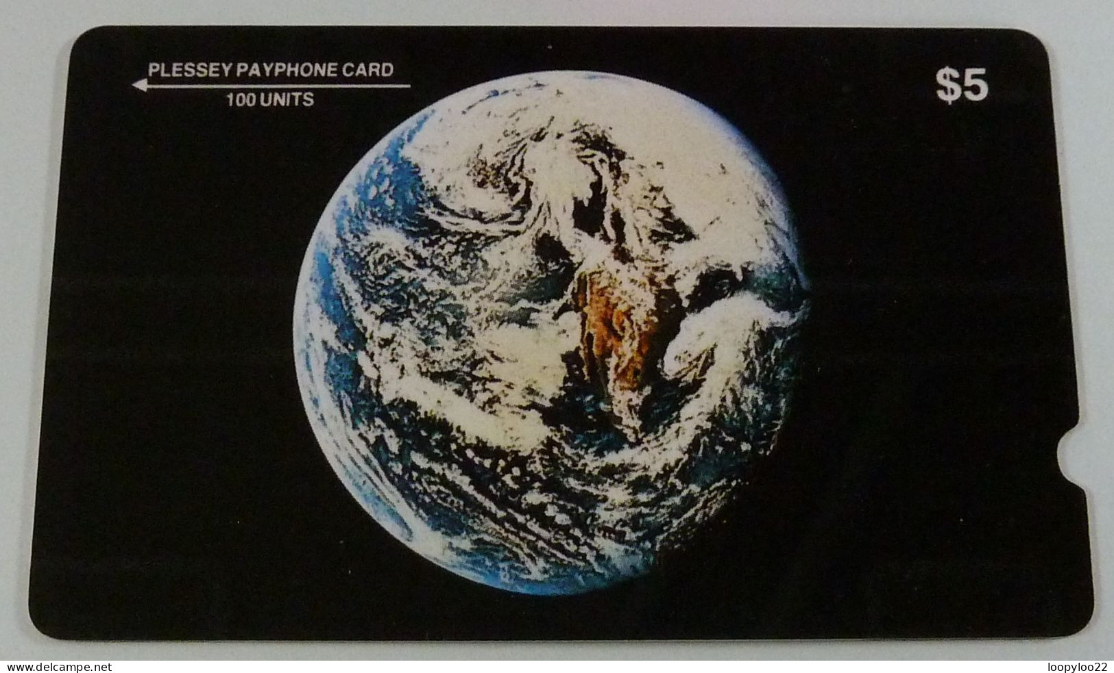 USA - Demo - Earth - GPT - Plessey - 100 Units - 1USAA - $5 - Used - Cartes Magnétiques