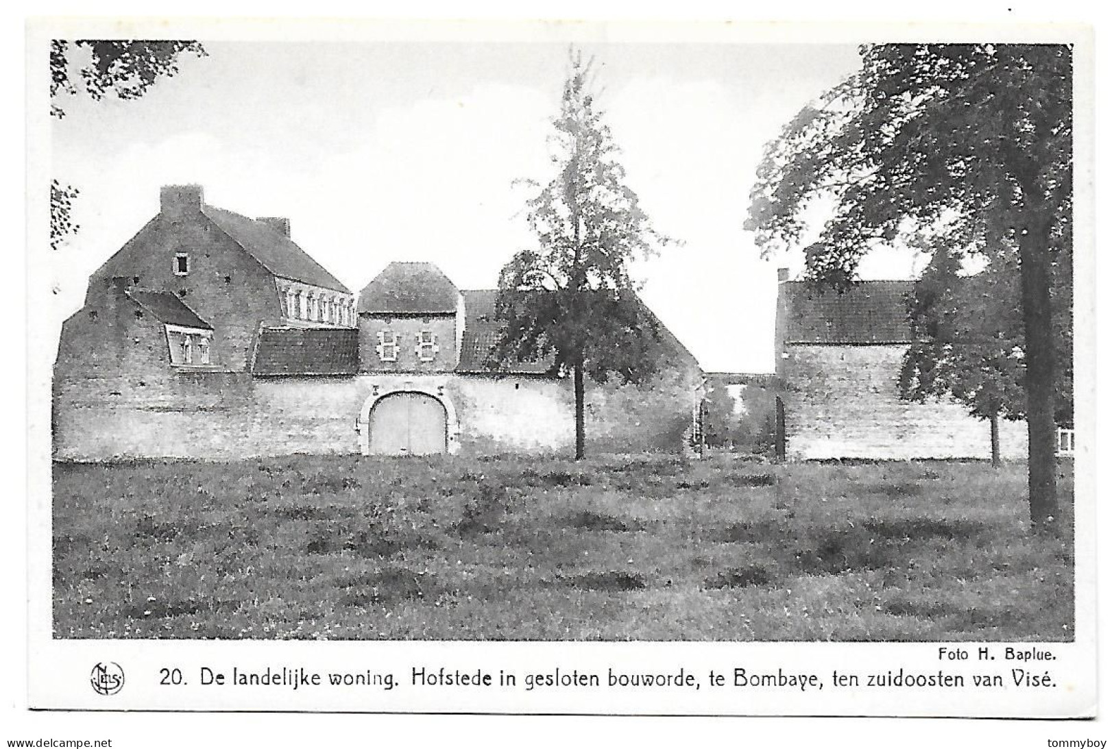 CPA De Landelijke Woning, Hofstede In Gesloten Bouworde, Te Bombaye, Ten Zuidoosten Van Visé - Dalhem