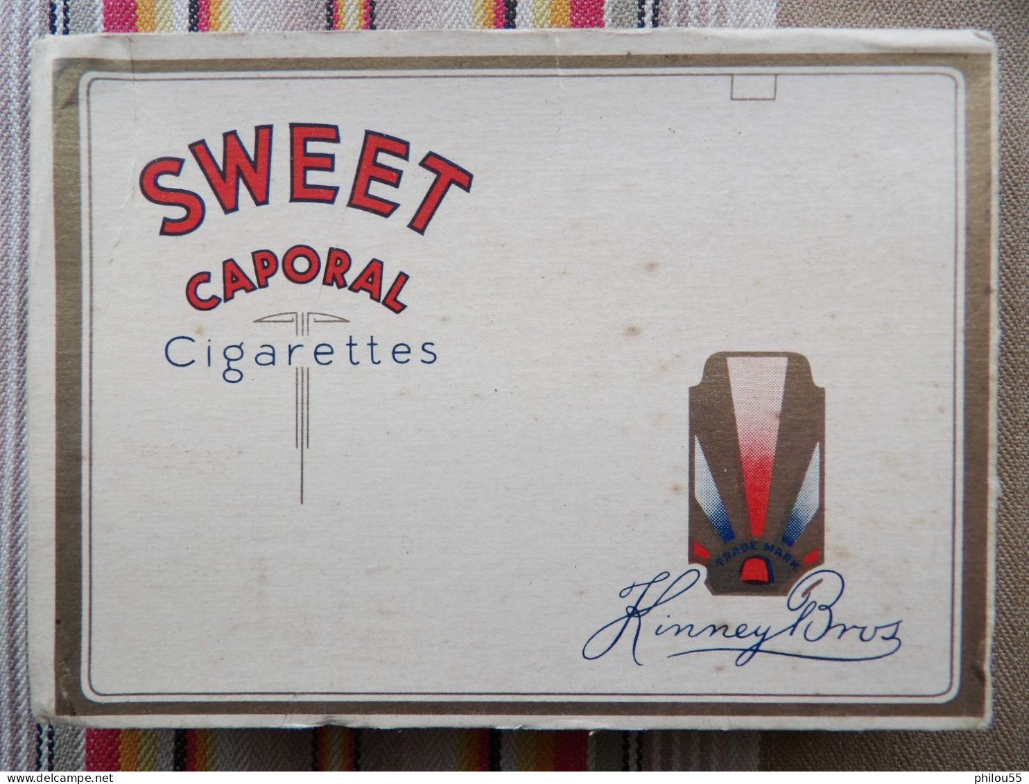 COLLECTION Boite Vide Cigarettes SWEET CAPORAL WW2 MARTIN BOMBER Aircraft Spotter Series - Empty Cigarettes Boxes