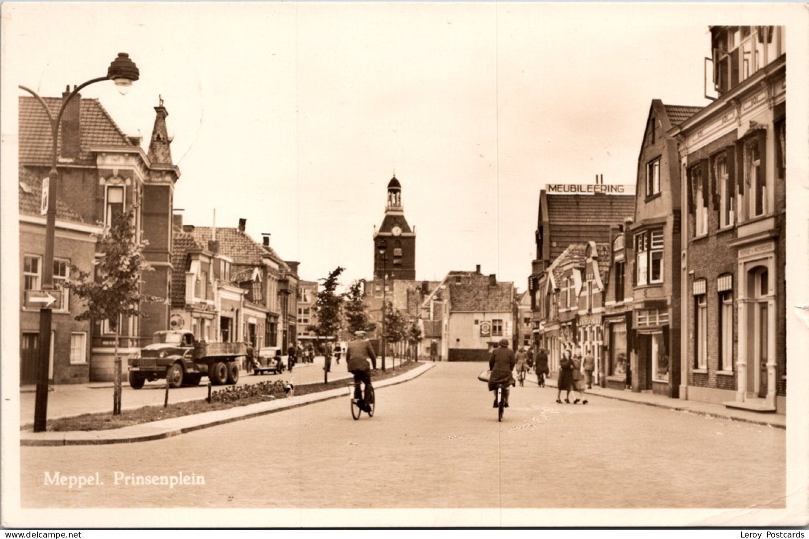 #3220 - Meppel, Prinsenplein 1952 (DR) - Meppel