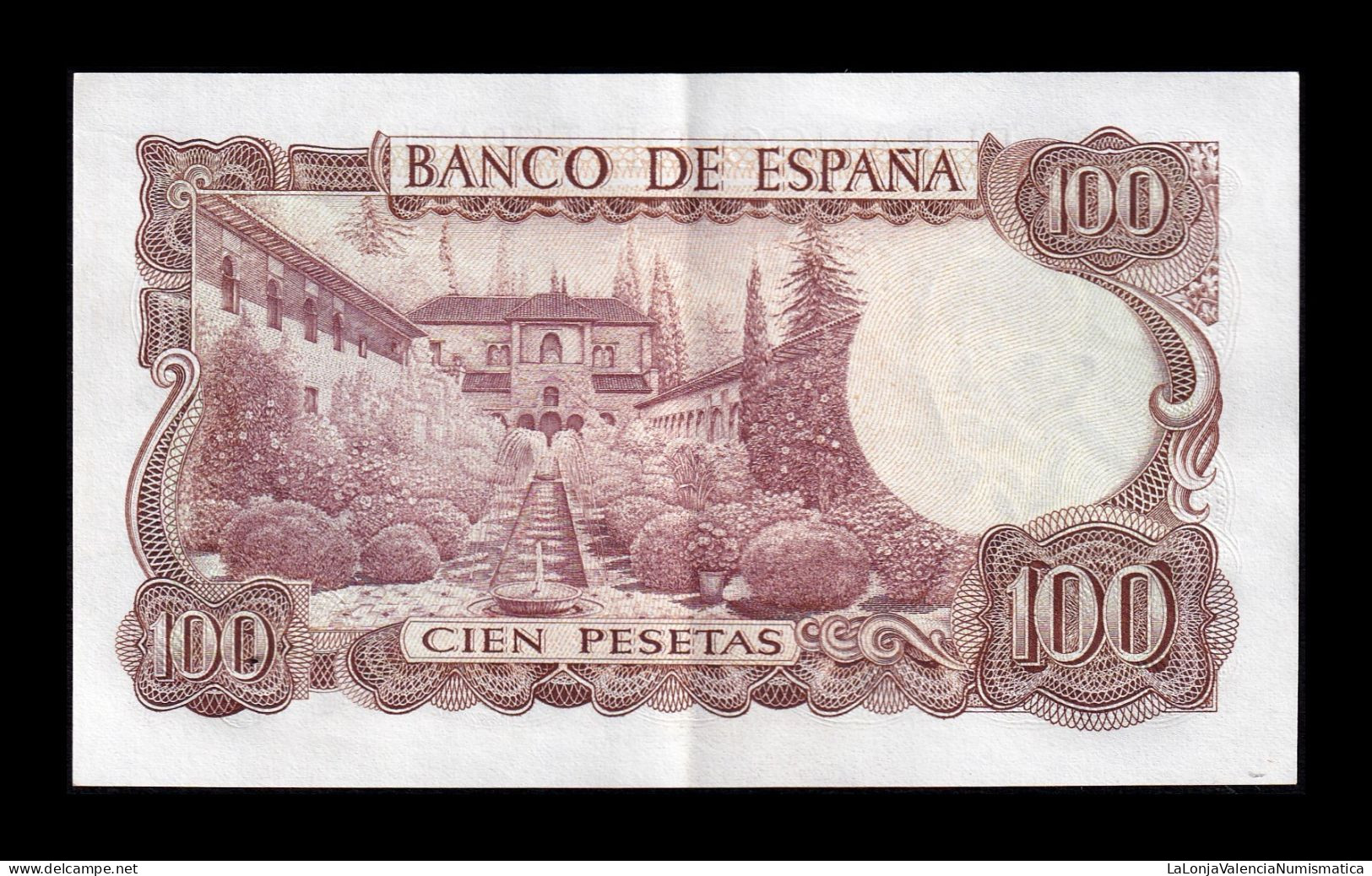 España Spain 100 Pesetas Manuel De Falla 1970 Pick 152r Serie 9A Replacement Ebc Xf - 100 Peseten